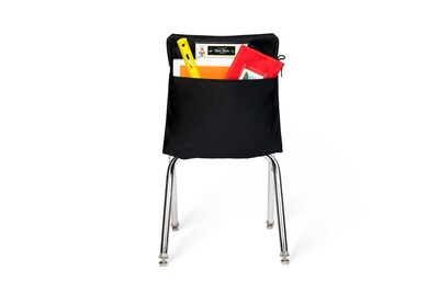 Seat Sack Seat Storage, 9.84" x 9.25" x 11.81", Black, 25/Pack (19193)