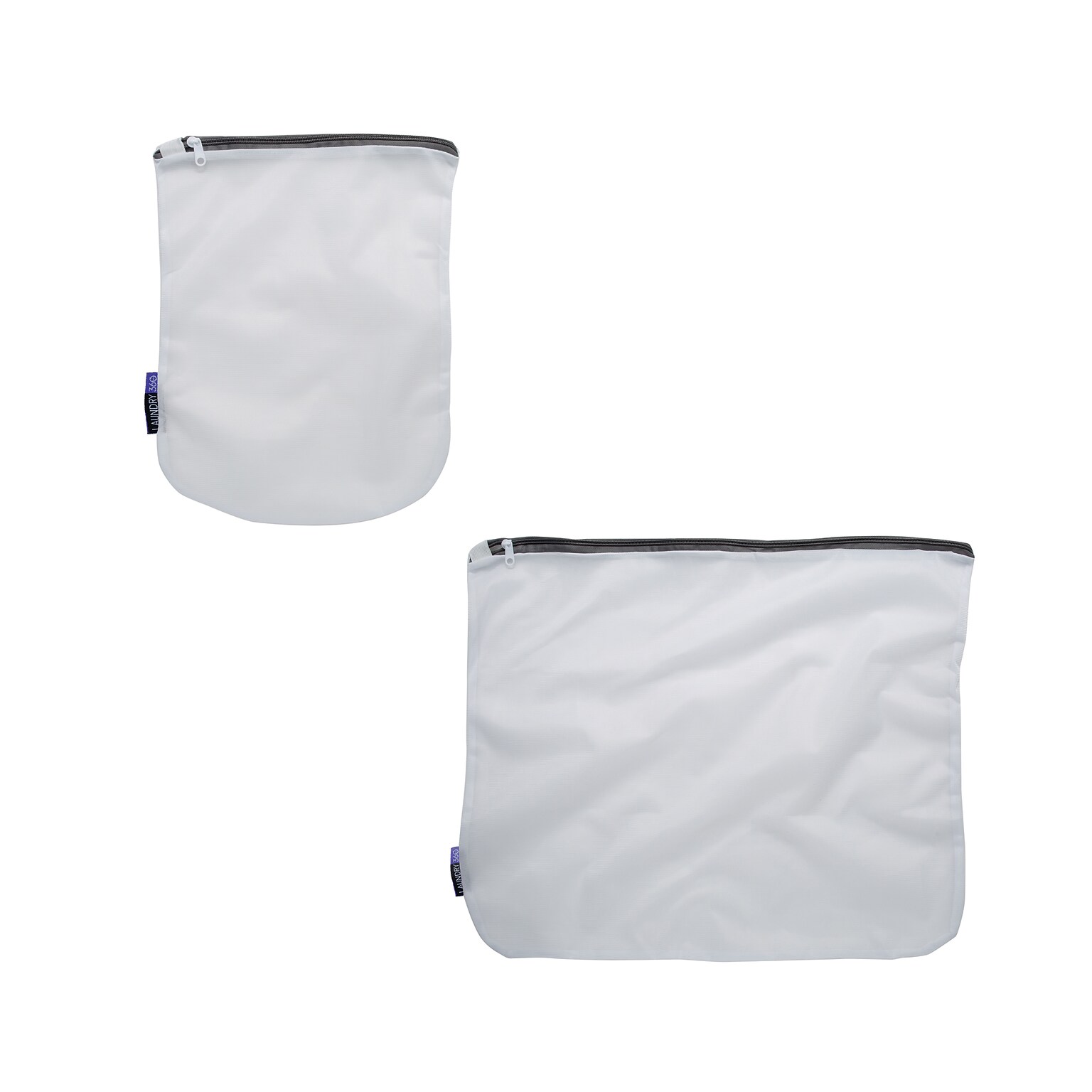 Laundry 360 Mesh Wash Bag Set, White, 2 Bags/Pack (W-82472)