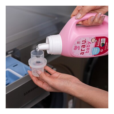 Arau Baby Liquid Laundry Detergent, Unscented, 27 oz. (AFG-4005-CASE)