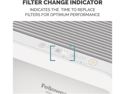 Fellowes AeraMax SE True HEPA Tower Air Purifier, 3-Speed, White (9794601)