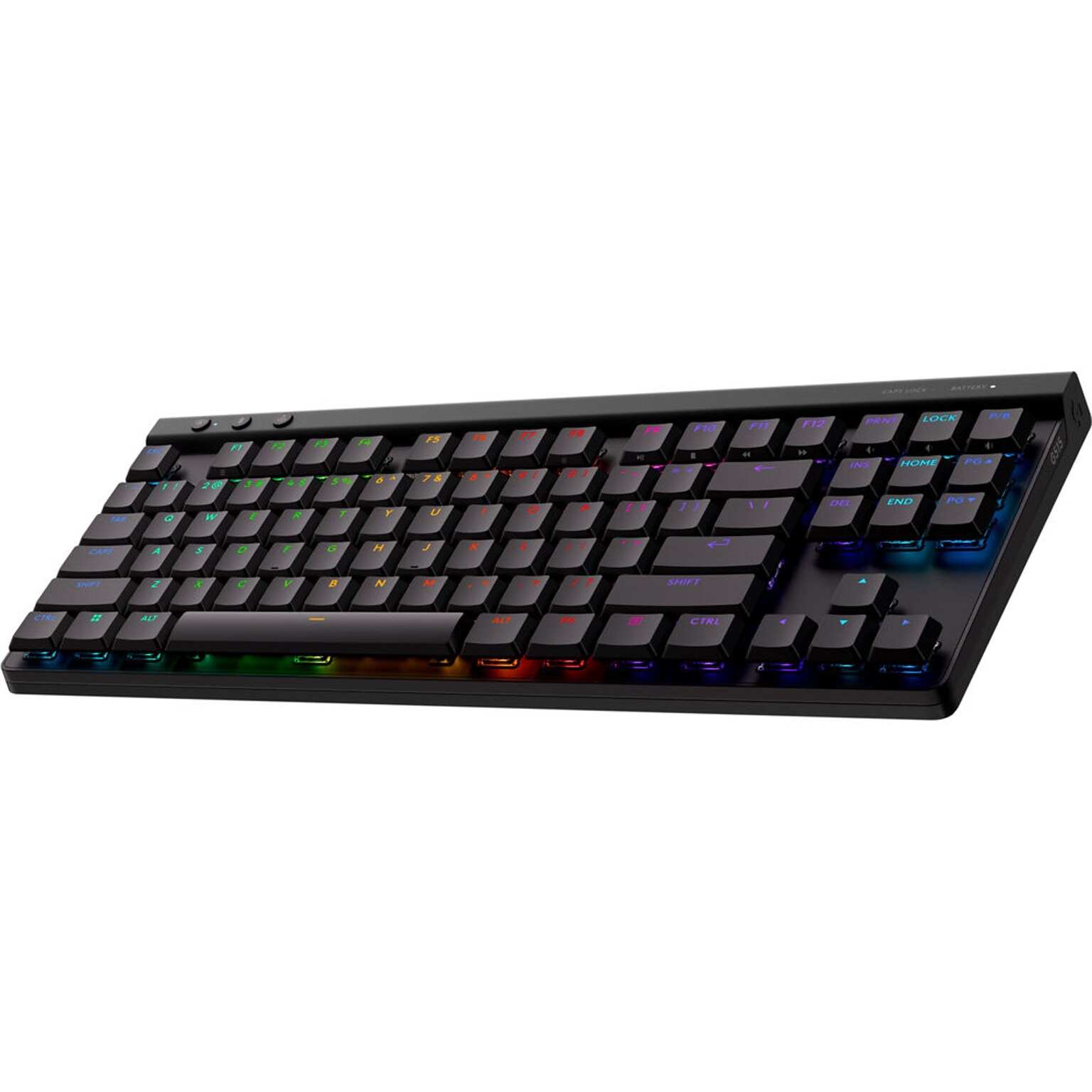 Logitech G515 LIGHTSPEED TKL Wireless Ergonomic Gaming Keyboard, Black (920-012423)