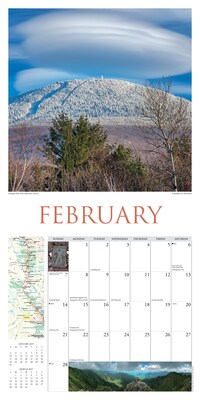 2027 Willow Creek Appalachian Trail 12" x 12" Monthly Wall Calendar, Assorted Colors (58817)
