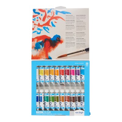 Talens Van Gogh Watercolor Paint, Assorted Colors (VNG20820120)