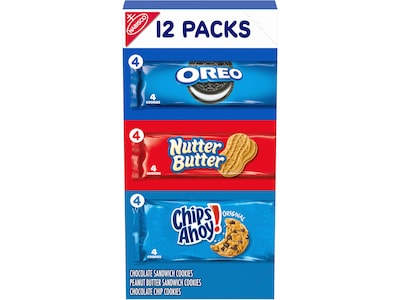 Nabisco Cookies Variety Pack, 20.16 oz., 12/Pack (044000074869)
