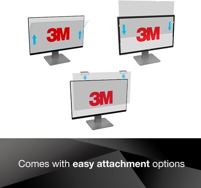 3M Privacy Filter for 23.8 in Full Screen Monitor with 3M COMPLY Magnetic Attach, 16:9 Aspect Ratio (PF238W9E)
