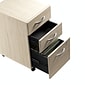 Bush Business Furniture Studio C 72"W L Shaped Desk with Hutch and Mobile File Cabinet, Natural Elm (STC006NESU)