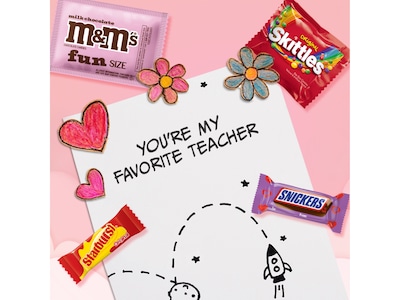 Mars Valentine's Day Assorted Candy Bag, 20.77 oz., 45 Pieces/Bag (467947)