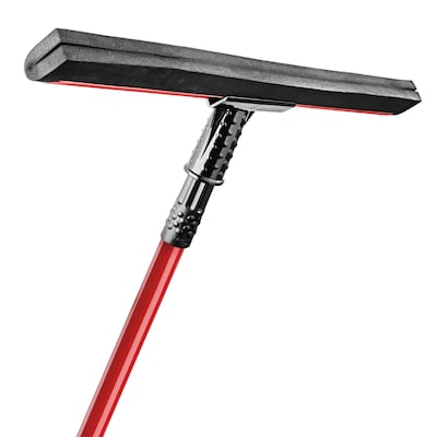 Libman Flex 18 Floor Squeegee, Red, 6/Carton (0191006)