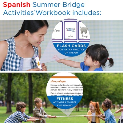 Summer Bridge Activities Summer Bridge Spanish Backpack, Grade PK-K Workbook, 7/Set (CD-145435)