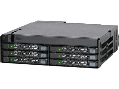 Icy Dock ToughArmor 2.5 SATA Hard Drive Enclosure, SSD/HDD, Black (MB606SPO-B)