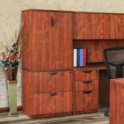 Regency Legacy Stackable Storage Cabinet, Cherry