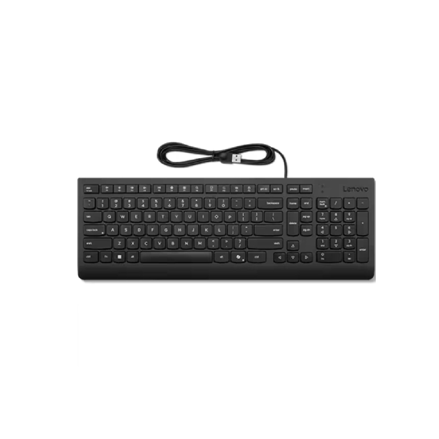 Lenovo Essential Ergonomic Keyboard, Black (4Y41R64633)