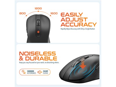 Delton Work Anywhere 35X Wireless Noise Canceling Bluetooth Stereo Computer Over-the-Ear Headset Kit (DBND4WLS35XREG)