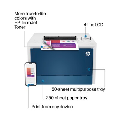 HP Color LaserJet Pro 4201dn Printer, Fast Speeds, Easy Setup, Mobile Print, Advanced Security, Best