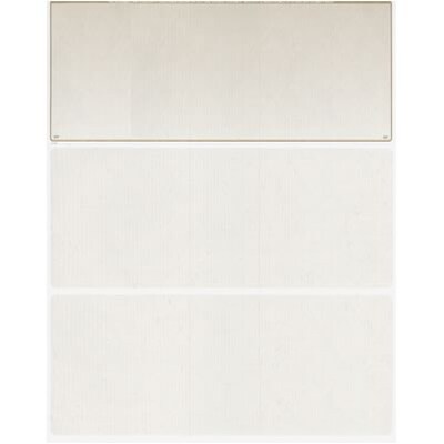 Medical Arts Press® Multi-Purpose Blank Laser Top Checks; 24 lb., Tan
