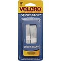 VELCRO® Tape, 3/4 x 18 Strips, White