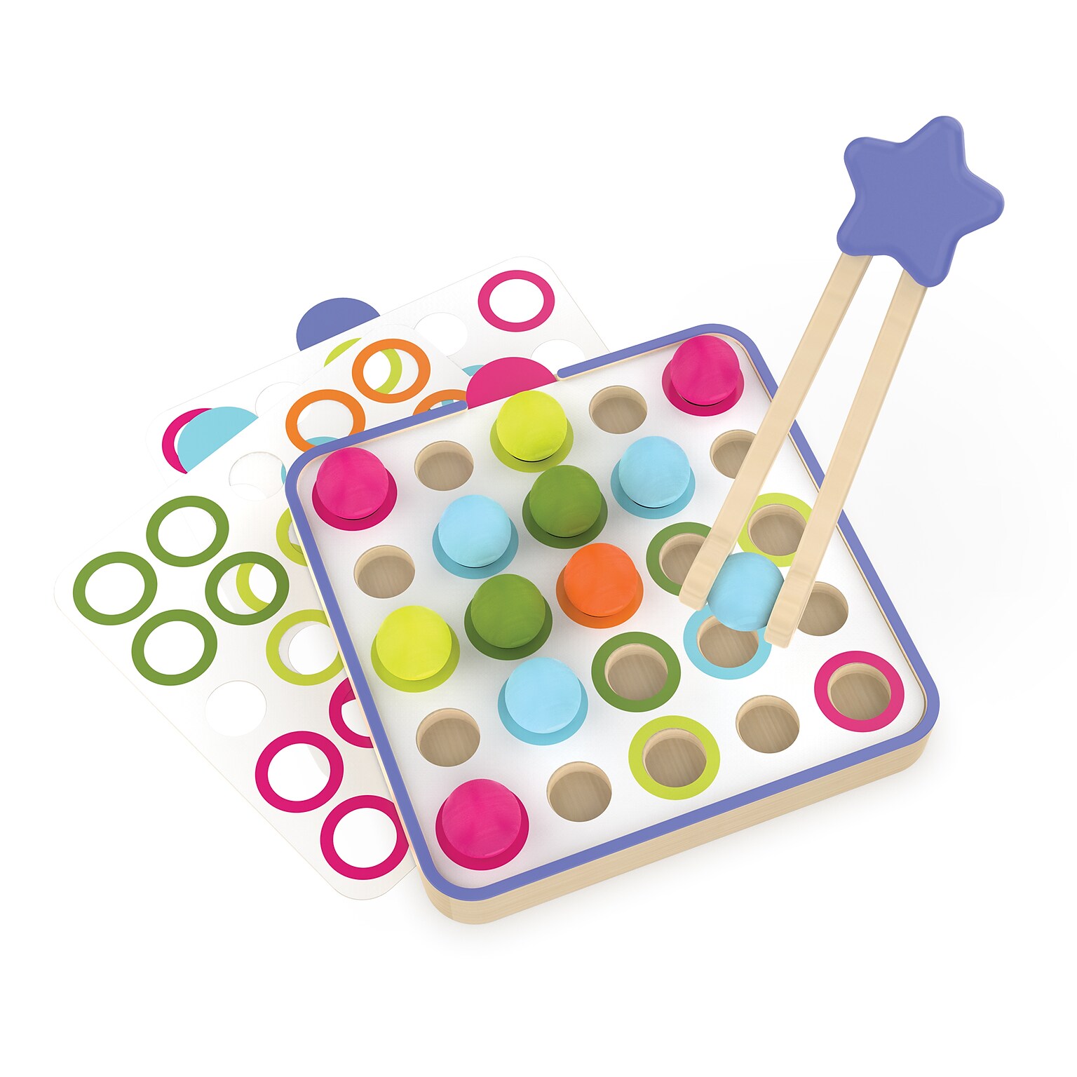 Educational Insights Pattern & Sequencing Wooden Board (1407)