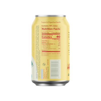 Olipop Prebiotic Crisp Apple Soda, 12 fl. oz., 12 Cans/Case (ICO63943)