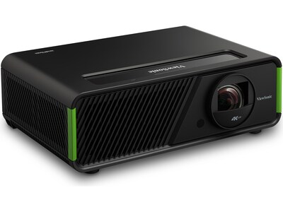 ViewSonic 4K UHD 2150 Lumens Xbox Certified 240Hz, 4.2ms Gaming Projector with HDR, Black/Green (X2-4K)