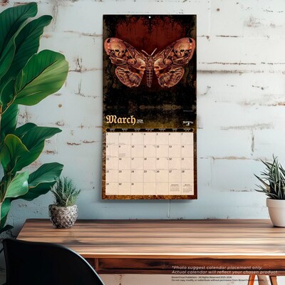 2026 BrownTrout Gothic Alchemy 12" x 12" Monthly Wall Calendar (9798330701292)