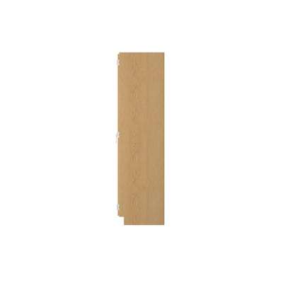 Diversified Woodcrafts 84" Hardwood Tote Tray Storage Cabinet, Oak (350-4822K)