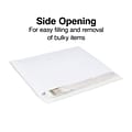 Staples® Wove Side-Opening Booklet Envelopes, 10 x 13, White, 100/Box (487765/14236)