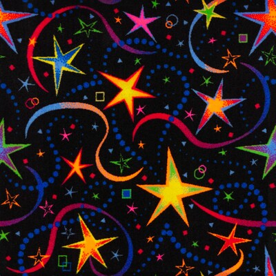 Joy Carpets Have A Blast Nylon 12' x 7'6" Machine Tufted Rug, Fluorescent (469S)