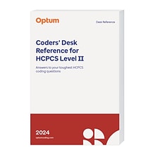 2024 Coders’ Desk Reference for HCPCS Level II, Compact, 6x9 (CDRH24)