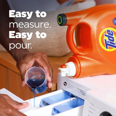 Tide HE Liquid Laundry Detergent, Original Scent, 100 Loads, 125 fl. oz. (12101)