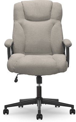 Serta Hannah II Fabric Executive Chair, Gray (43672D)