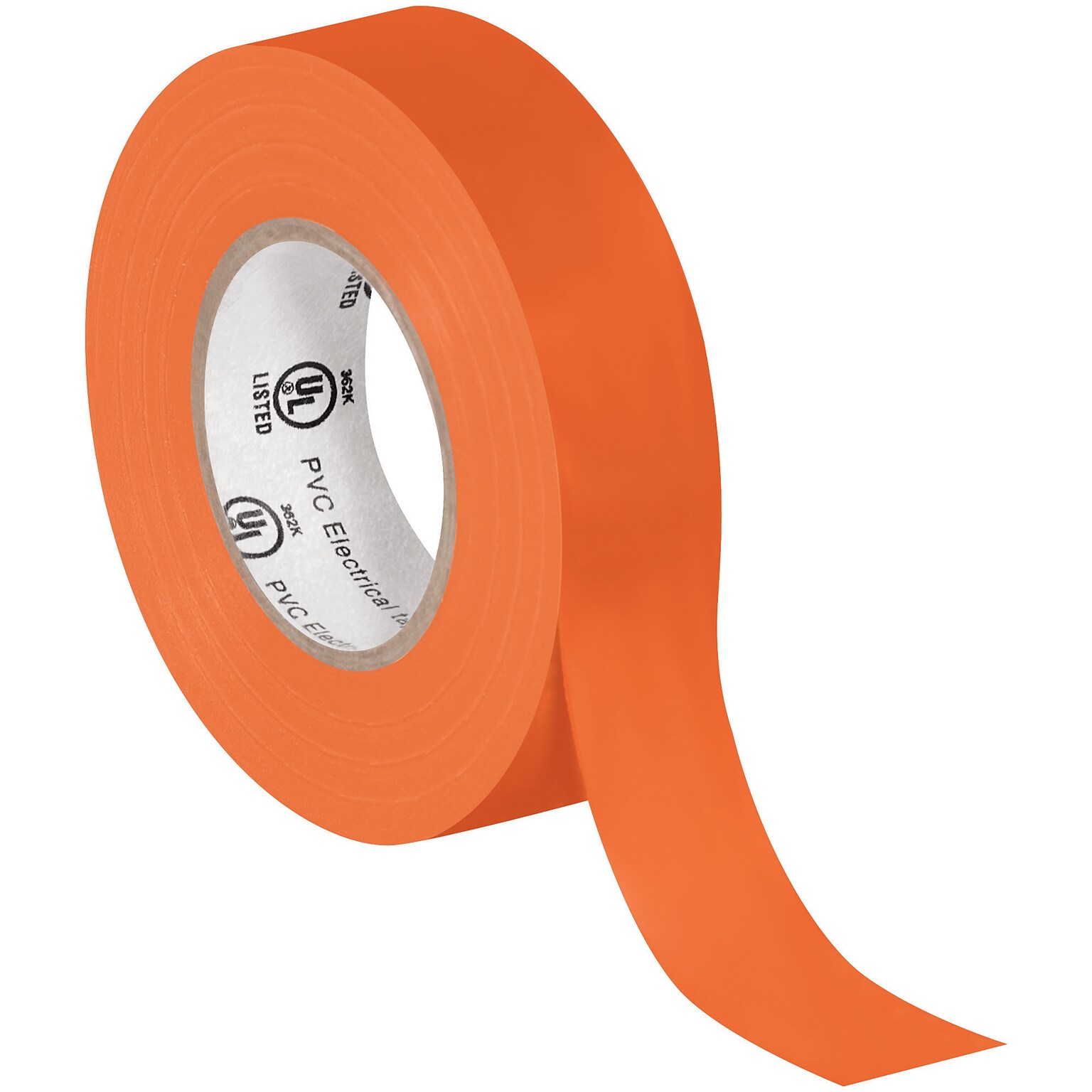 Tape Logic Vinyl Electrical Tape, 0.75 x 60, Orange, 10/Carton (T96461810PKA)