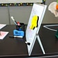 Flipside Double Sided Magnetic Dry-Erase Mobile Whiteboard Flip Easel, 12" x 12" (FLP50005)