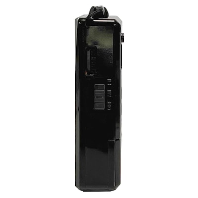 QFX Wireless Portable & Rechargeable AM/FM Radio with Headphone Output, Black (R-34)