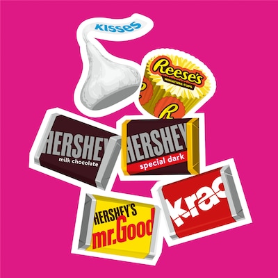 Hershey's & Reese's Assorted Chocolate Flavored Candy Party Pack, 27.2 oz. (34000 99982)