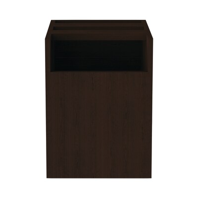 Alera Valencia Series 3/4 Box/file Pedestal, 15 5/8w X 20 1/2d X 19 1/4h, Espresso