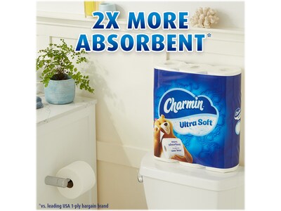 Charmin Ultra Soft Super Mega 12-Pack 2-ply Toilet Paper in the Toilet  Paper department at