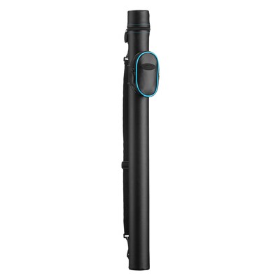 Casemaster Q-Vault Supreme Black with Blue Trim Cue Case (51-0706-03)