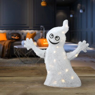 National Tree Company 18 Pre-Lit Smiling Ghost (MZ17-6725)