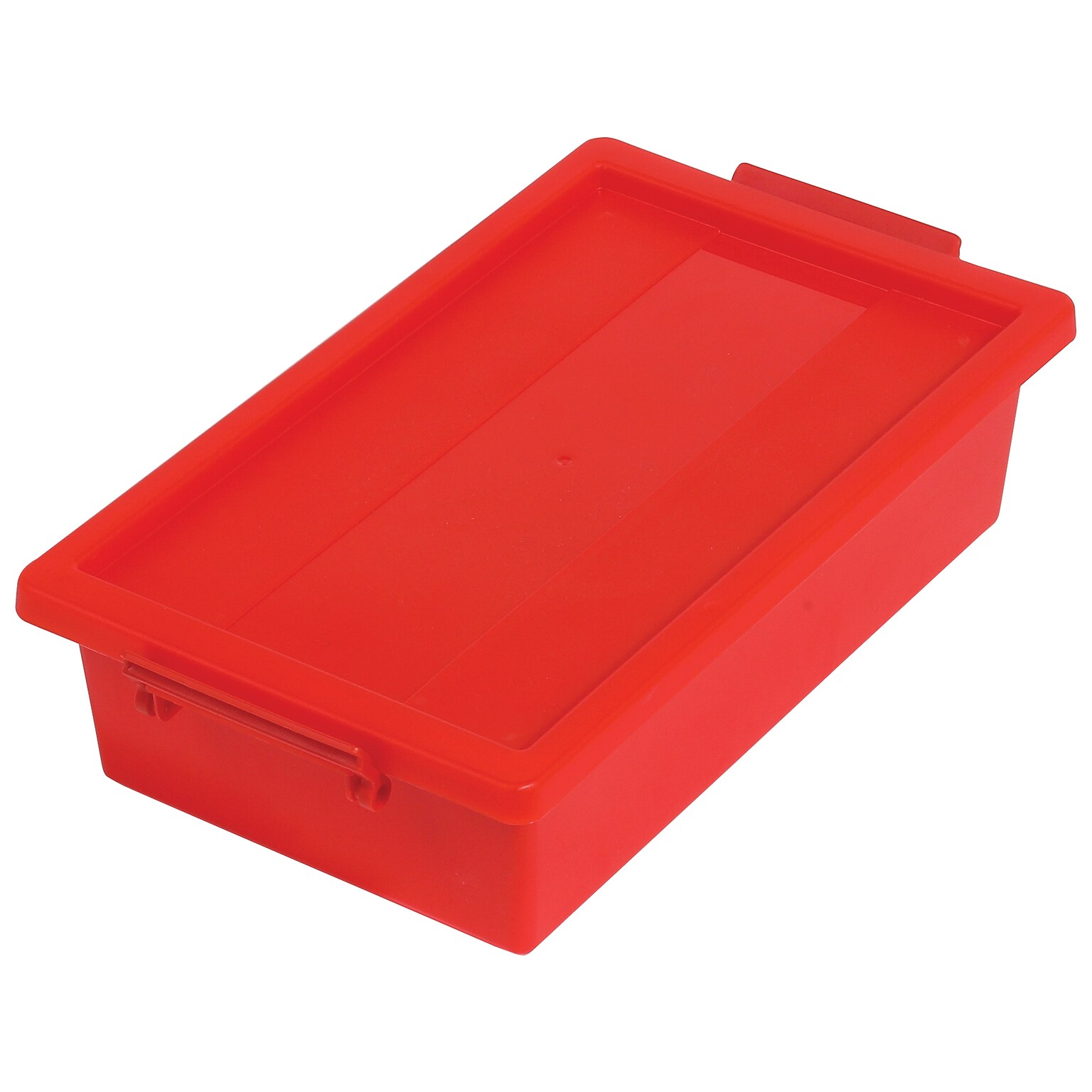 Deflect-O Little Artist Polypropylene Kids Storage Tote, 3.07 x 11.89 x 6.81, Red (39513RED)