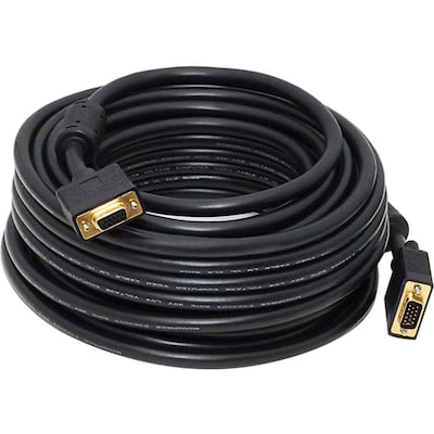 Monoprice Super 50 ft. VGA Video Cable, Male to Female (3619)