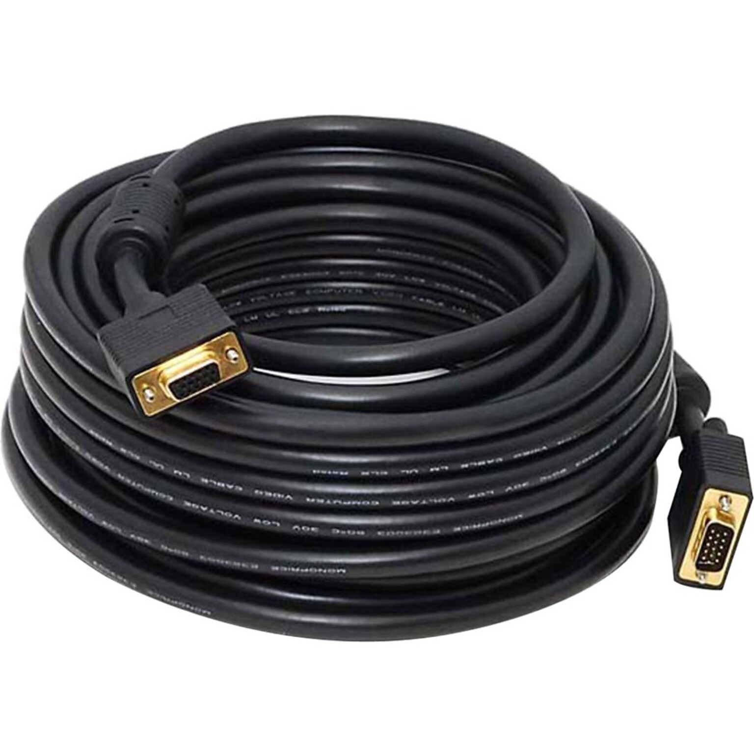 Monoprice Super 50 ft. VGA Video Cable, Male to Female (3619)