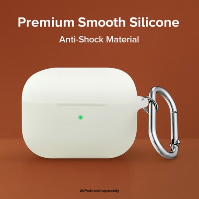 SaharaCase Venture Series Silicone Case Kit for AirPods Pro 3, Anti-Shock Material, Lime Stone (HP00213)