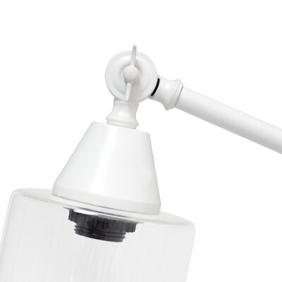 Lalia Home Vertically Adjustable Desk Lamp, White (LHD-2001-WH)