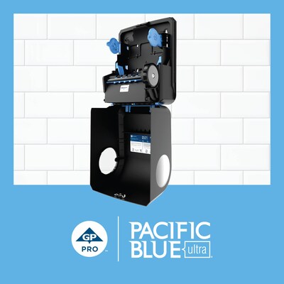 Pacific Blue Ultra Hardwound Paper Towel Dispenser, Black (59589)