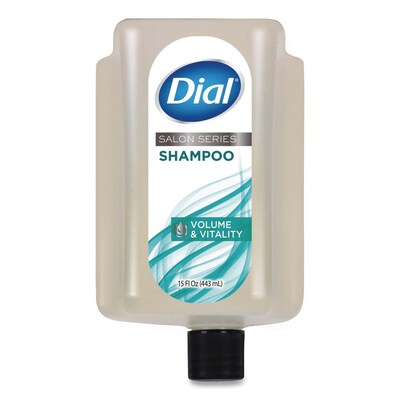 Dial Salon Series Shampoo for Versa Dispenser, Floral Scent, 15 oz., 6/Carton (DIA98963)