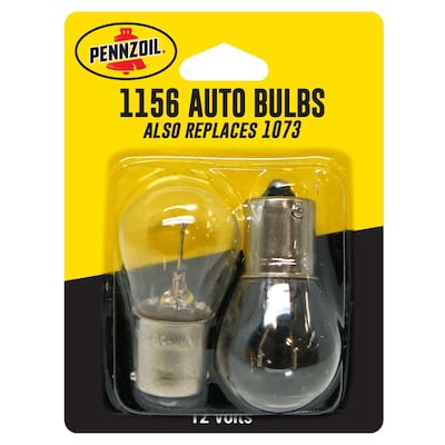 Pennzoil Clear Auto Bulbs, Model #1156, Clear, 2 Bulbs/Pack, 10 Packs/Box, 10 Boxes/Carton (14802)