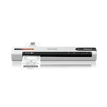 Epson RapidReceipt RR-70W Wireless Portable Document Scanner, White/Black (B11B253205)