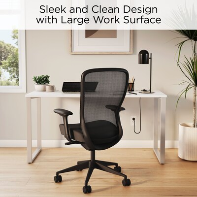 Union & Scale™ Workplace2.0™ 60 Writing Desk, White (UN57471)