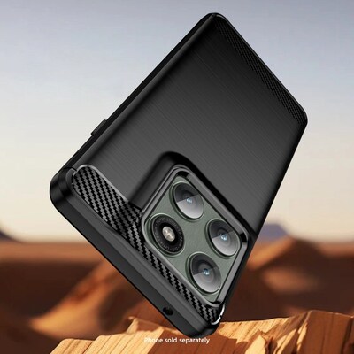 SaharaCase Venture Series Phone Case for Motorola Edge, Shock Absorbing, Scorpion Black (CP00854)