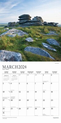 2024 Plato Inspiration 12" x 24" Monthly Wall Calendar (9781975466275)
